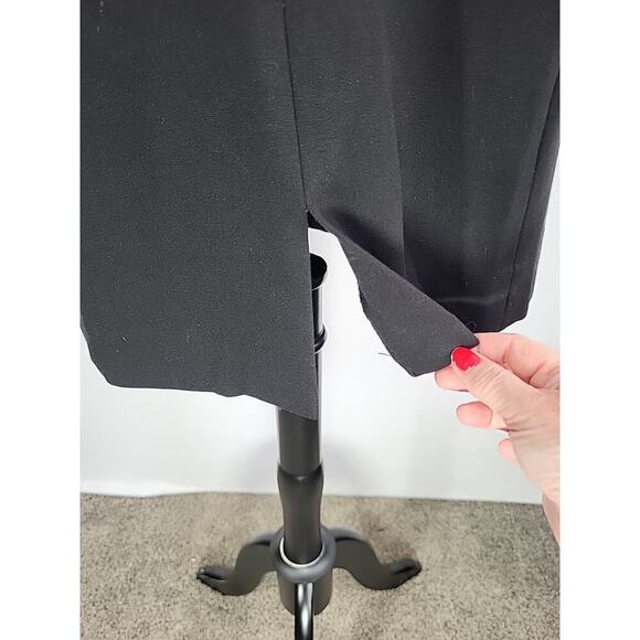 M.M. LAFLEUR Katie Dress Black Sleeveless Size 10 Sheath Crew Neck Work Office - Picture 8 of 15